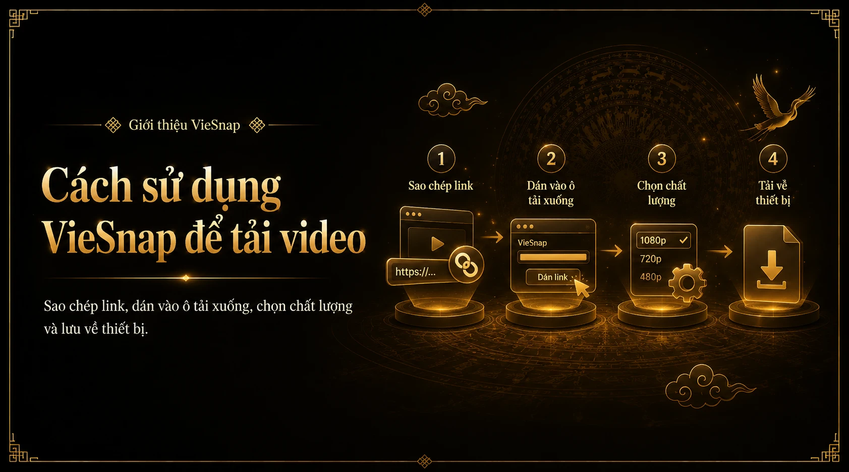 Cách sử dụng VieSnap để tải video Cách sử dụng VieSnap để tải video